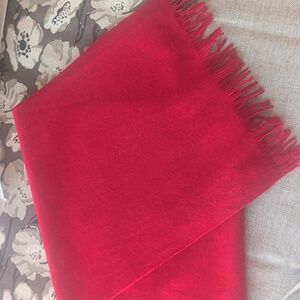 Pendleton Scarlet Red Wool Fabric